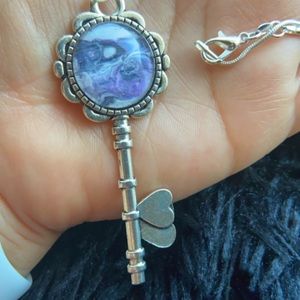 Key 🔑 necklace silver